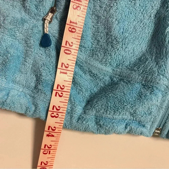 MOUNTAIN HARDWEAR Fleece Jacket Women's Full Zip Blue Size Medium Coat Light - Picture 3 of 7